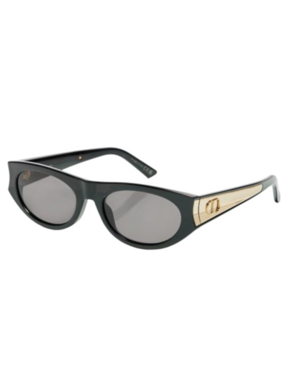 NEW DIOR  DiorGlow B2I Women’s Oval Sunglasses Black Grey 54mm